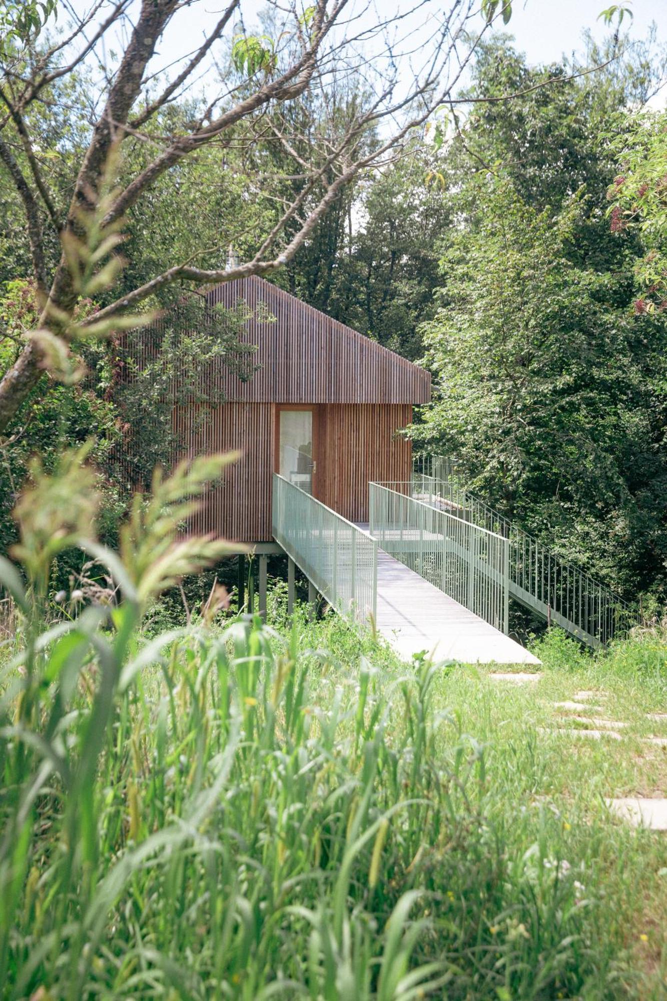 Ferienwohnung Baumhaus Buchengruen Dobl-Zwaring Exterior foto